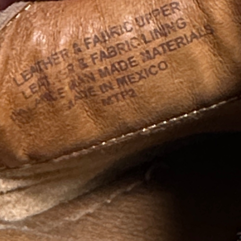 Born Leather and Wool Aztec Pattern Platform Clog… - image 10